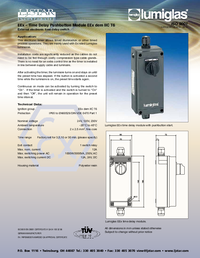 Thumbnail of document Data Sheet - External Light Timer